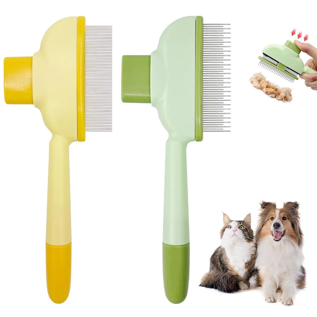 Self-Cleaning Flea Comb for Cats & Dogs
