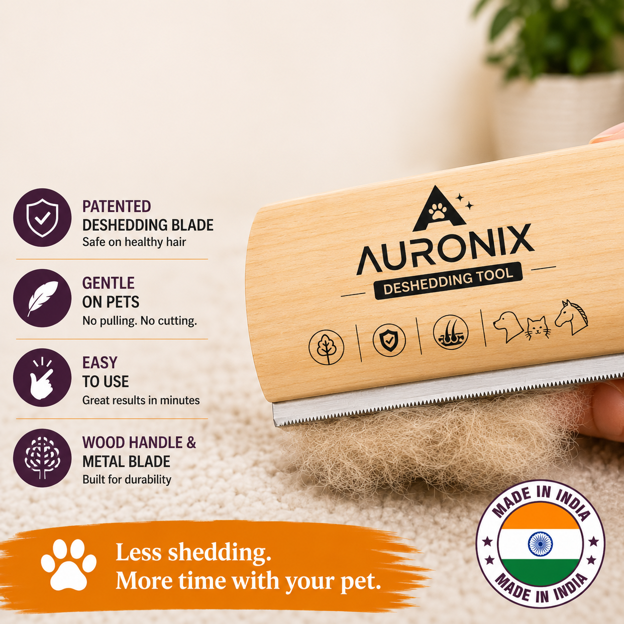 Deshedding Tool