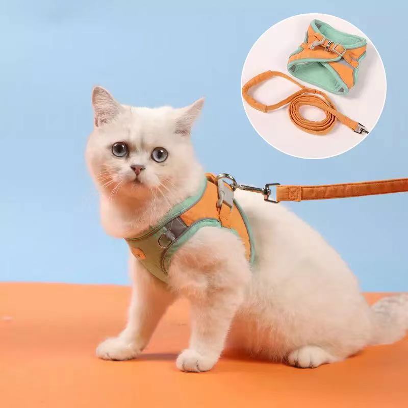 No Pain- Cat Harness & Leash Set (Extra Padded)
