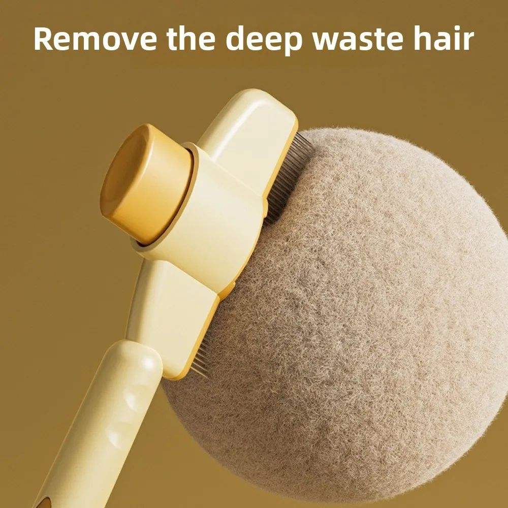 Self-Cleaning Flea Comb for Cats & Dogs
