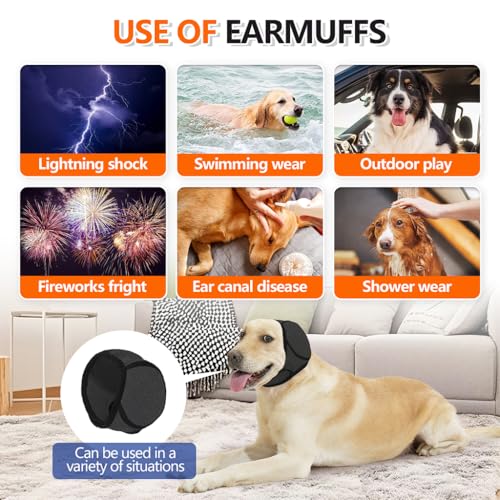 Noise-Reducing Pet Ear Wrap – Anxiety Support & Ear Protection