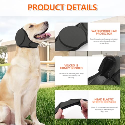Noise-Reducing Pet Ear Wrap – Anxiety Support & Ear Protection