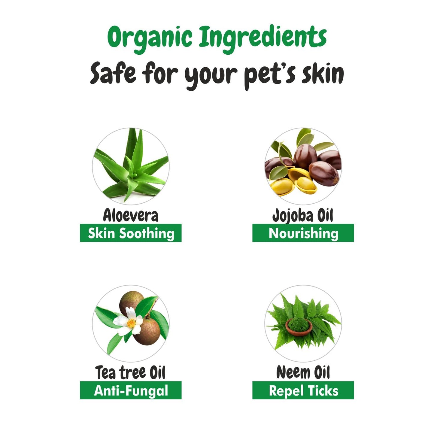 No Tick & Flea Shampoo For Dogs & Cats 200ml