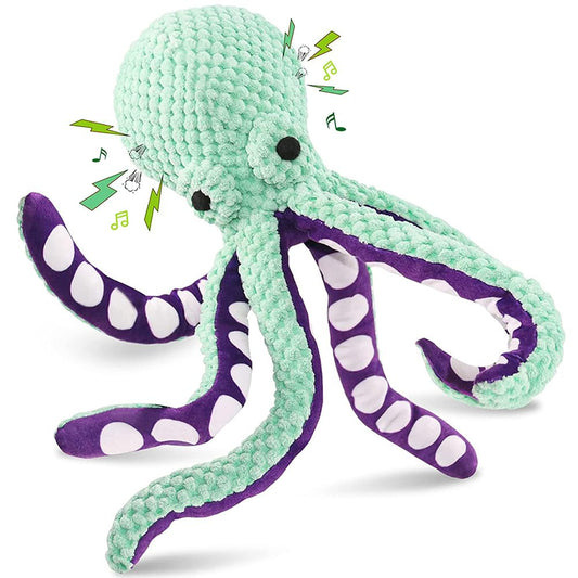 Squeaky Octopus Toy