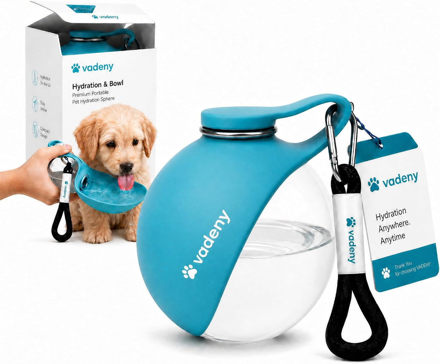 Transparent 2 in 1 Portable Tumbler For Pets