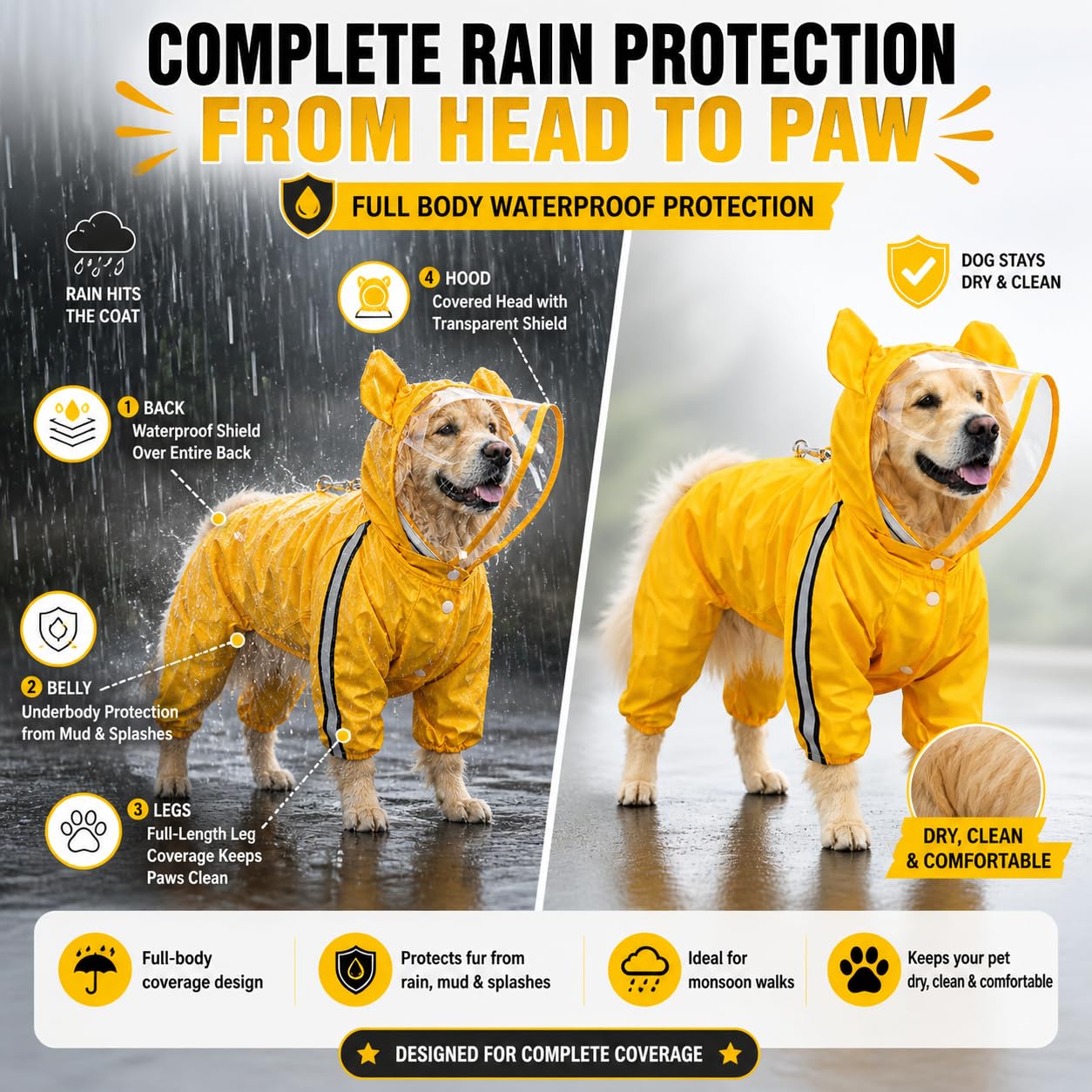 Paw Rain Shield