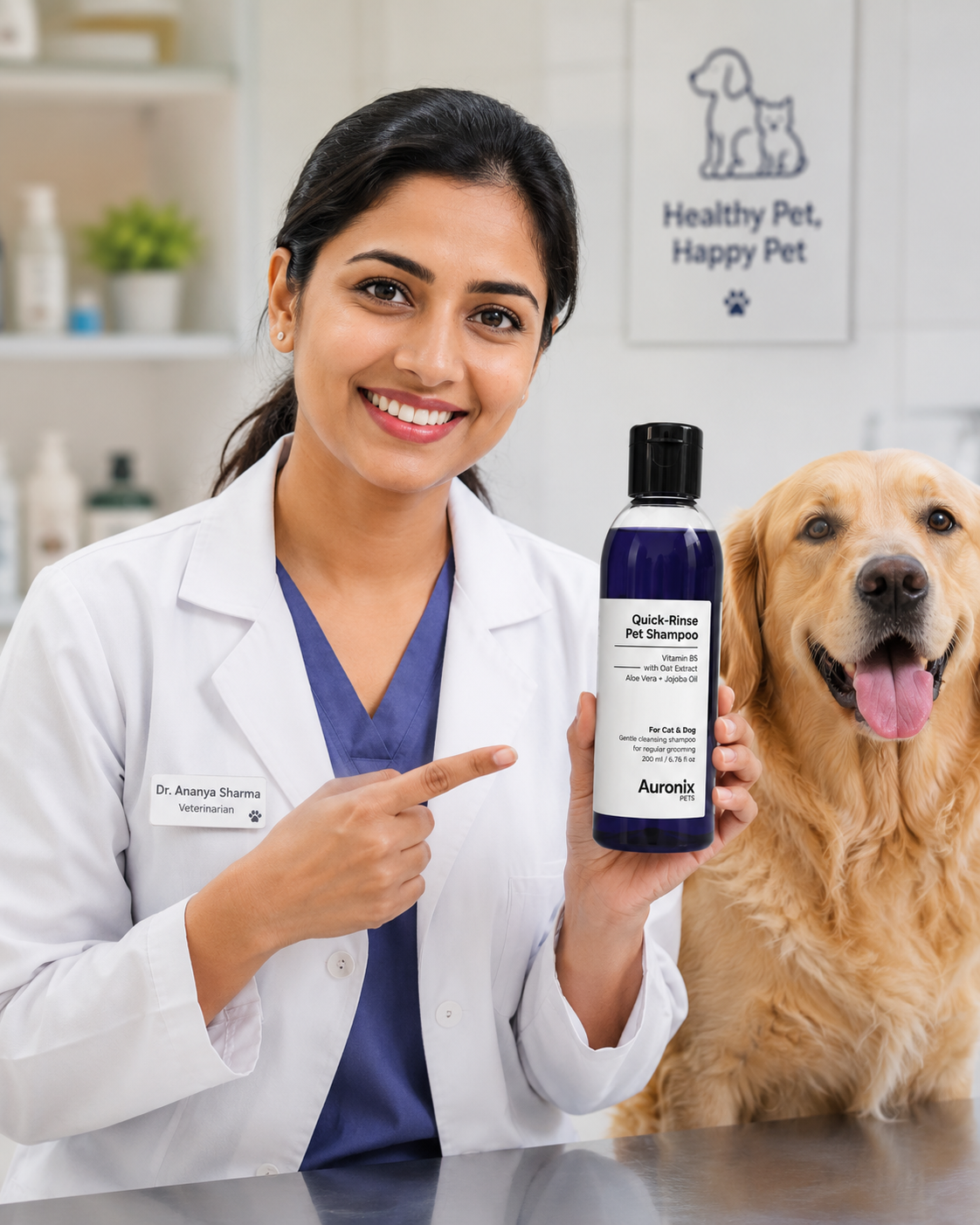 No Tick & Flea Shampoo For Dogs & Cats 200ml