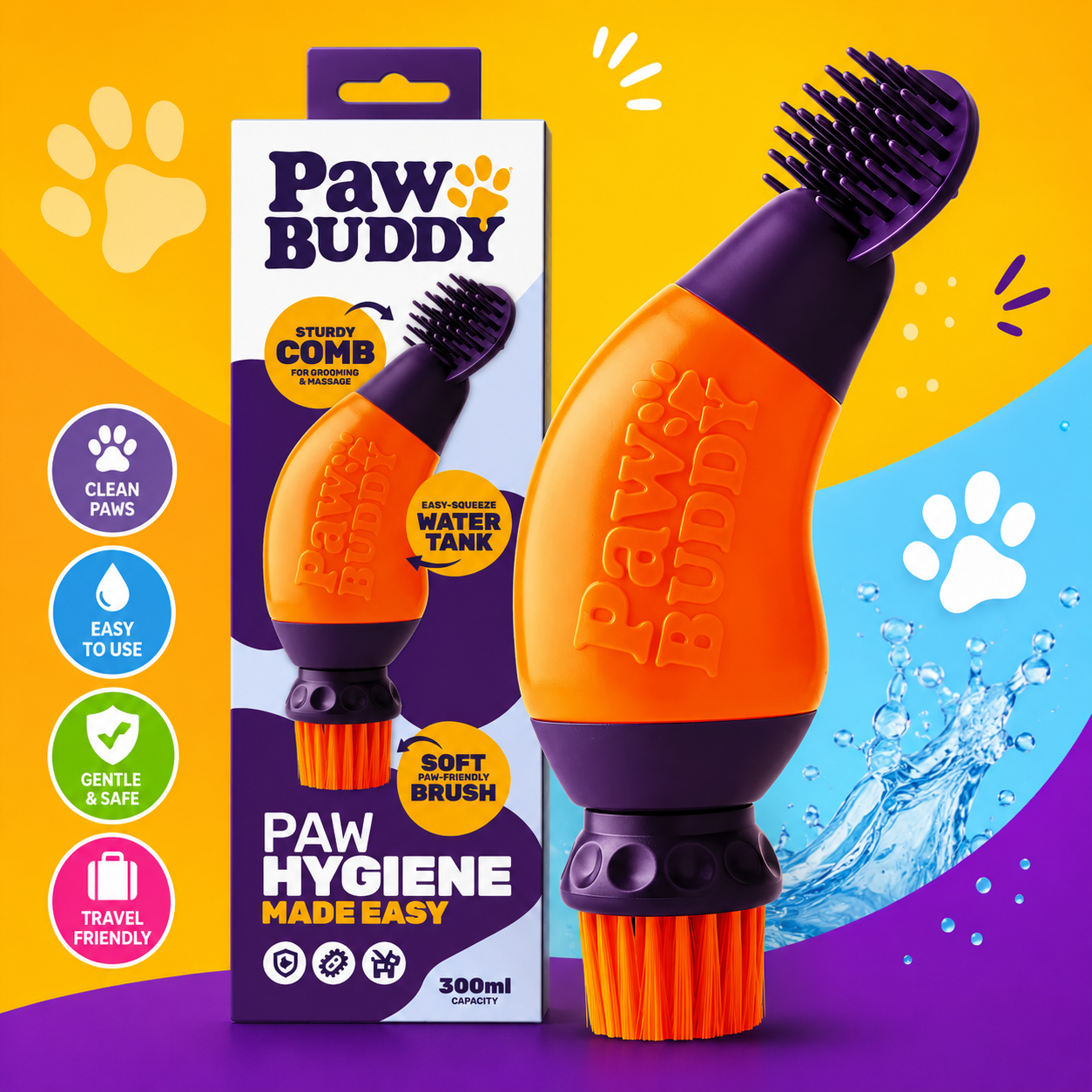 PawBuddy-Portable Paw Cleaner