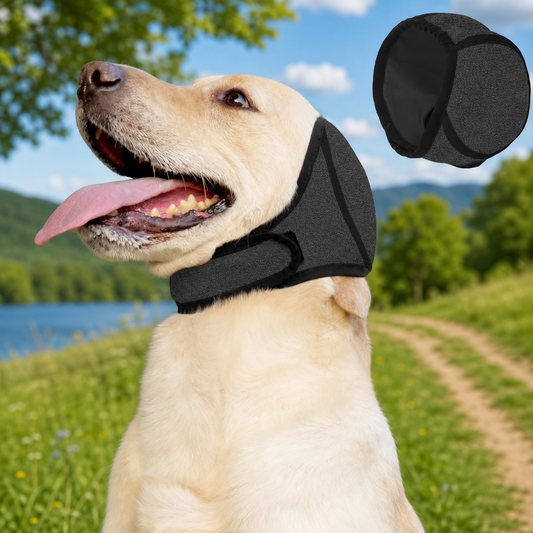 Noise-Reducing Pet Ear Wrap – Anxiety Support & Ear Protection