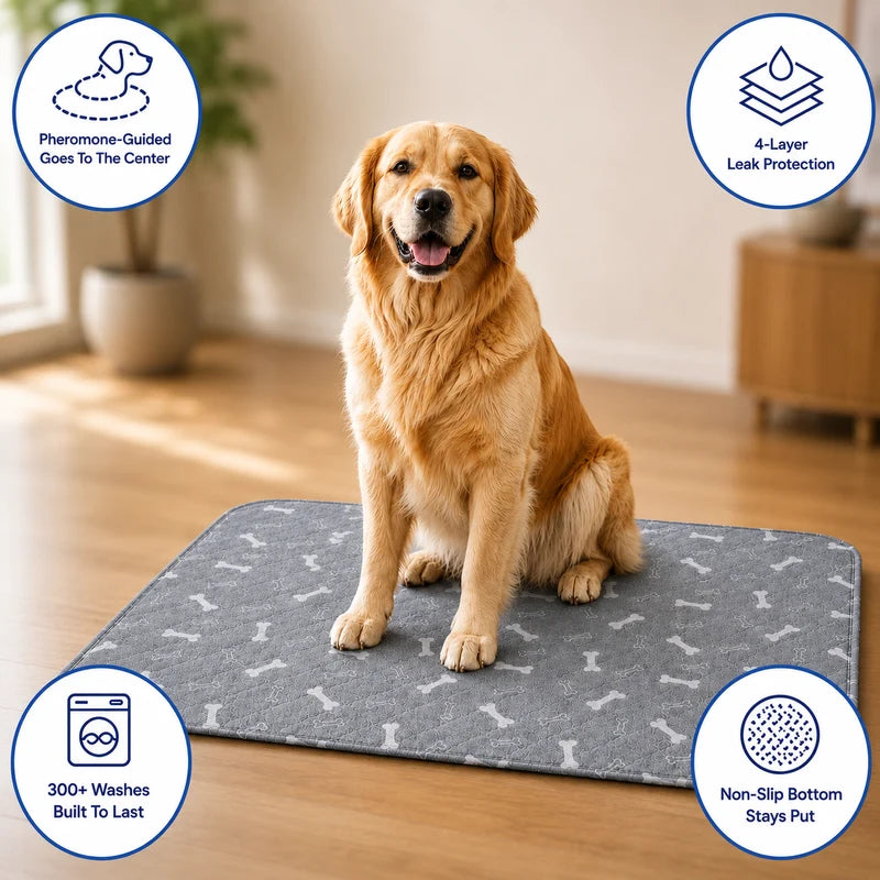 SpotFinder Dog Pee Training Mat (Reuseable)