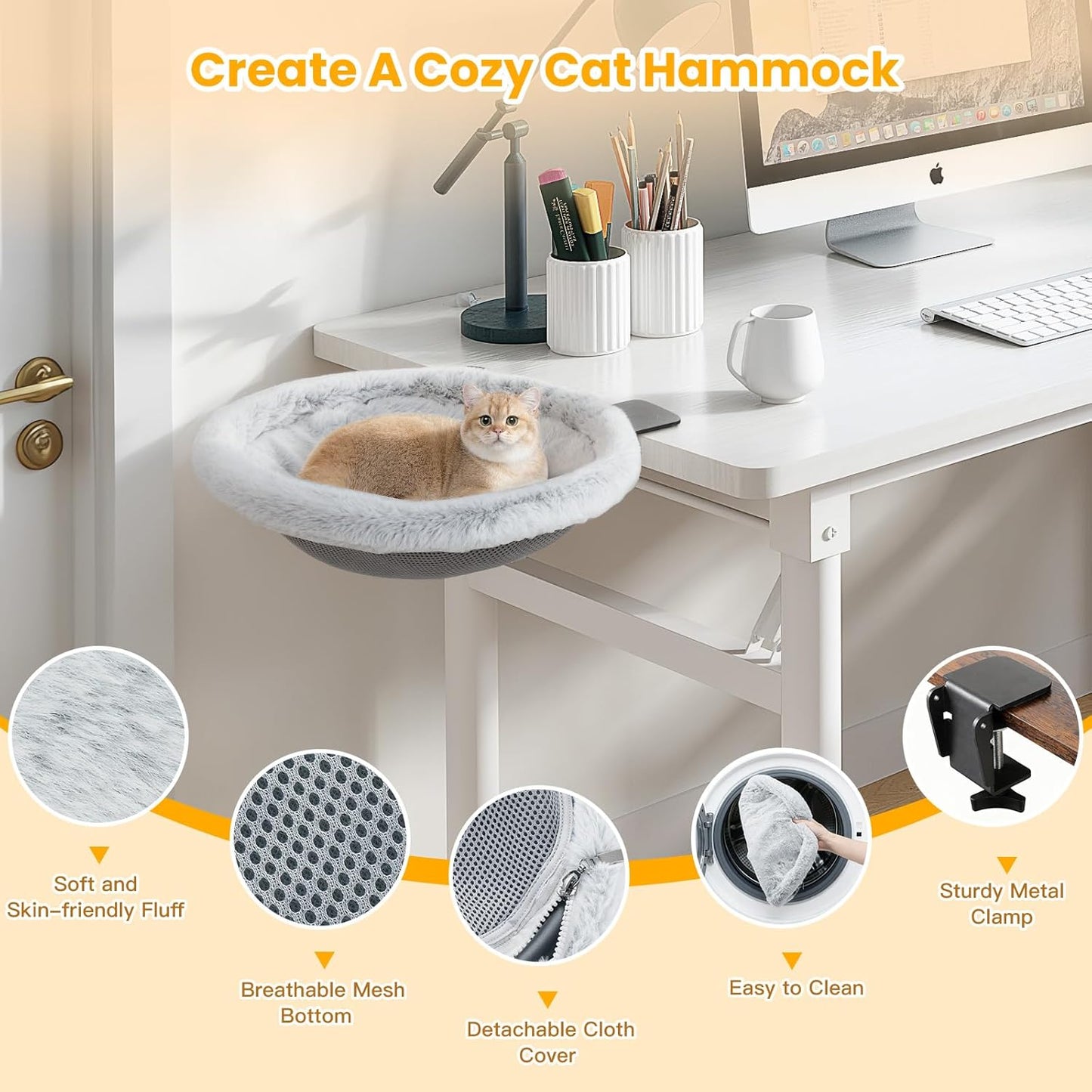 PurrNest-Desk Hammock