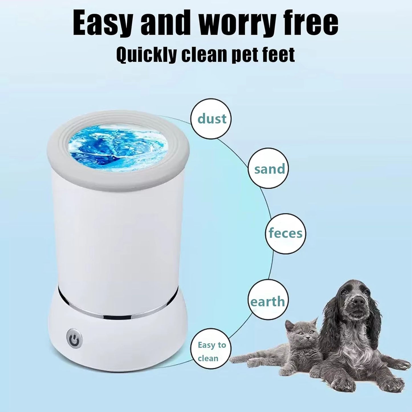 PawSpark-Electric Paw Cleaner