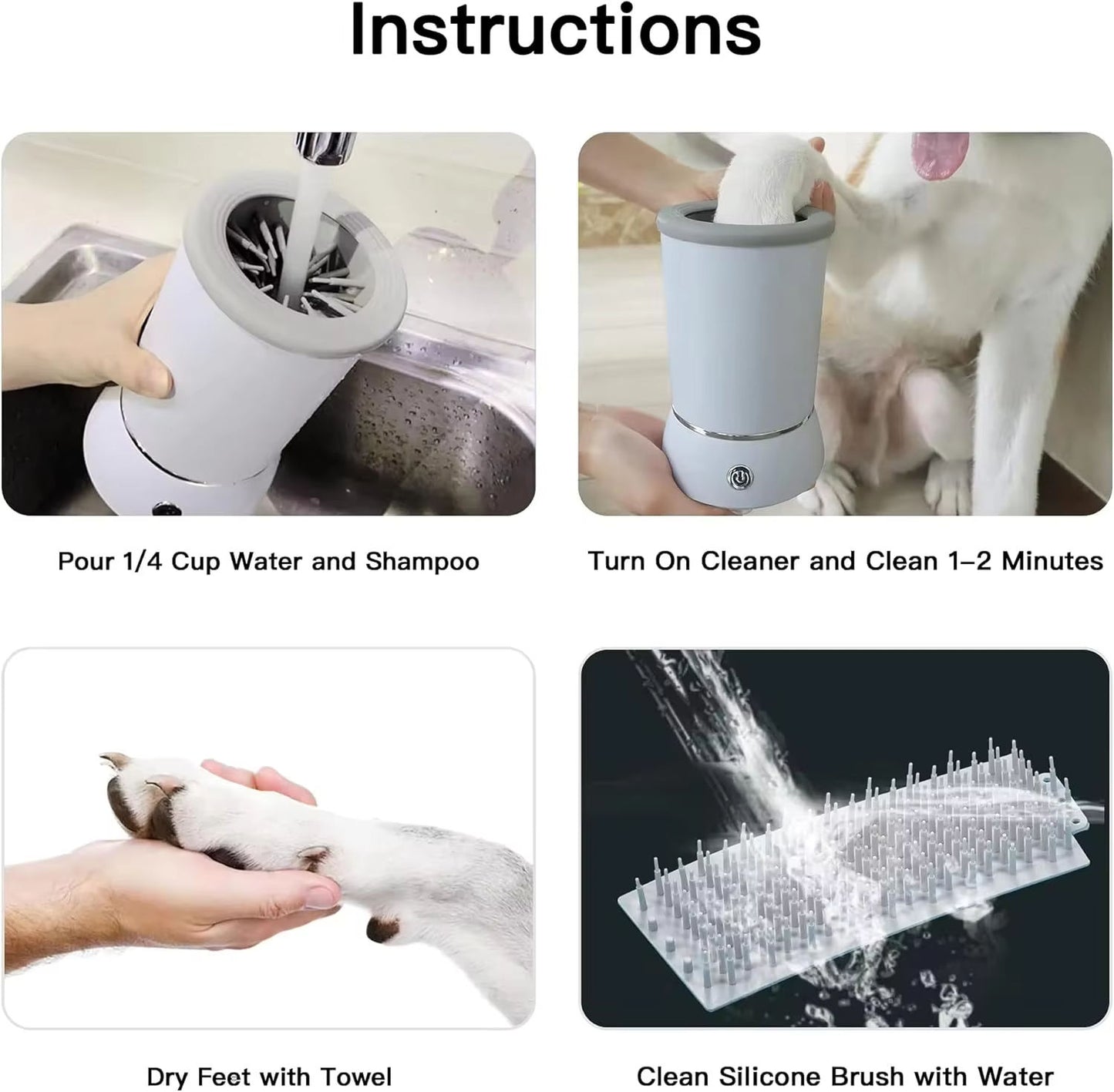 PawSpark-Electric Paw Cleaner