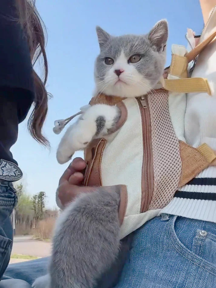 PawNest | Hands-Free Travel Bag for Cats