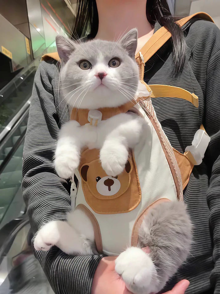 PawNest | Hands-Free Travel Bag for Cats